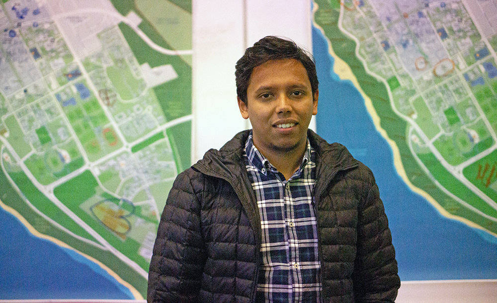 Imranul Laskar, IRES PhD student at UBC. 